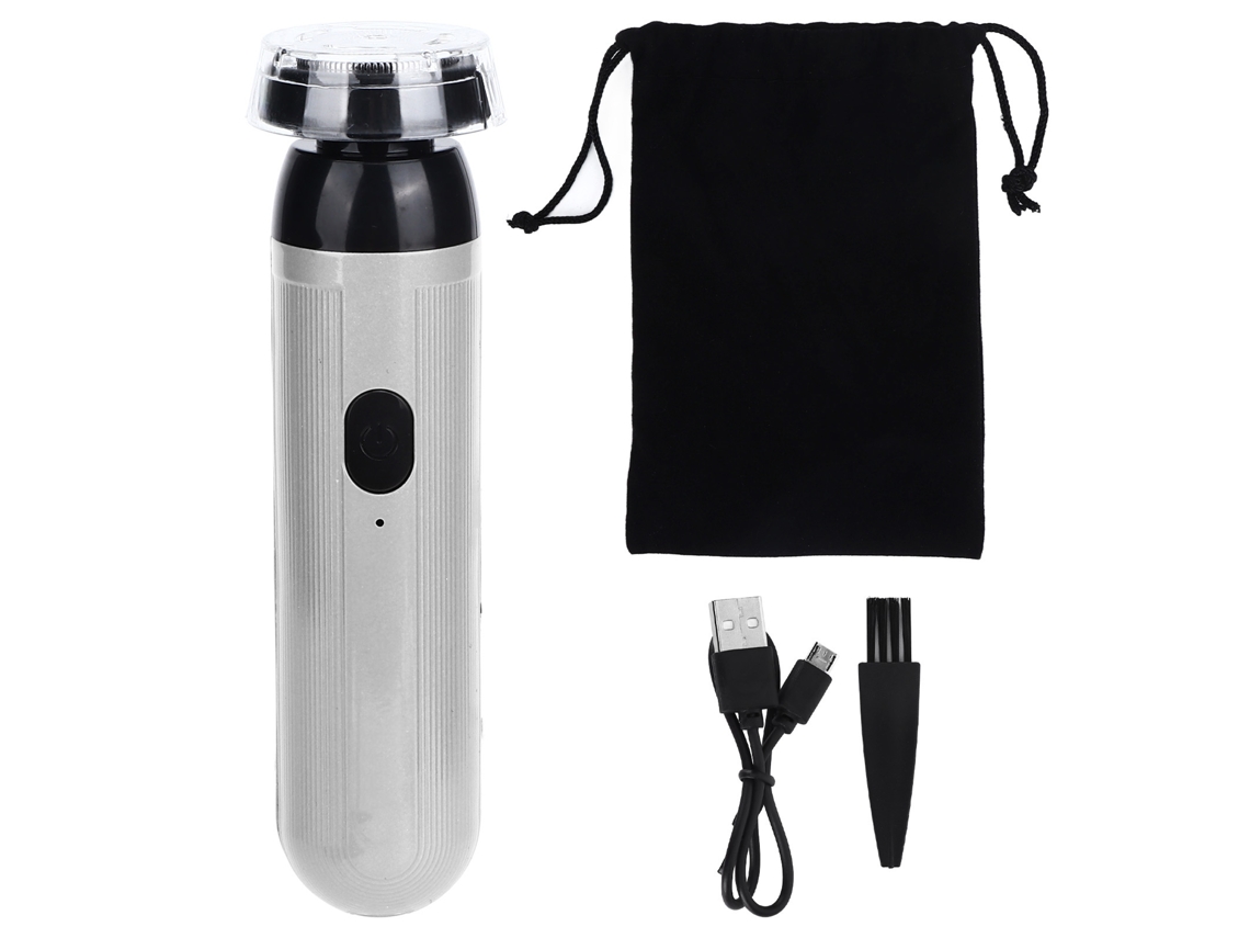 Laxiscreed Trimmer De Barba Elétrico Portátil Com Bateria De Lítio Integrada