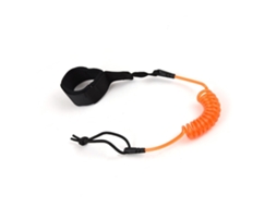 Cuerda De Tobillo Para Prancha De Surf 1.2m/4ft Elástica Enrolada Para Sup Paddle Surf Safety Leg Rope