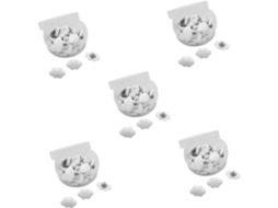 Série 5 Creamy Cloud Pushpin Tachinhas Decorativas Fofas Para Quadro