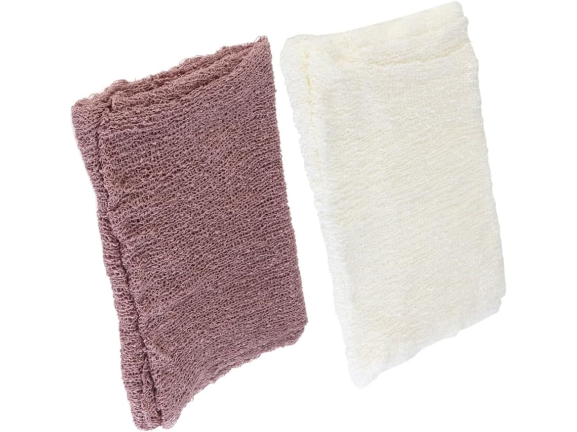 Conjunto De 2 Peças De Acessórios Para Fotografia De Bebês, Incluindo Um Envoltório Elástico Para Fo Gokoco