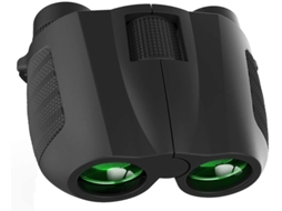 Binóculos 10x25 Bak4 Prisma Fmc Super Bright 10mm Observação Pássaros Caça Esportes Viagens Shows Preto Bestvite