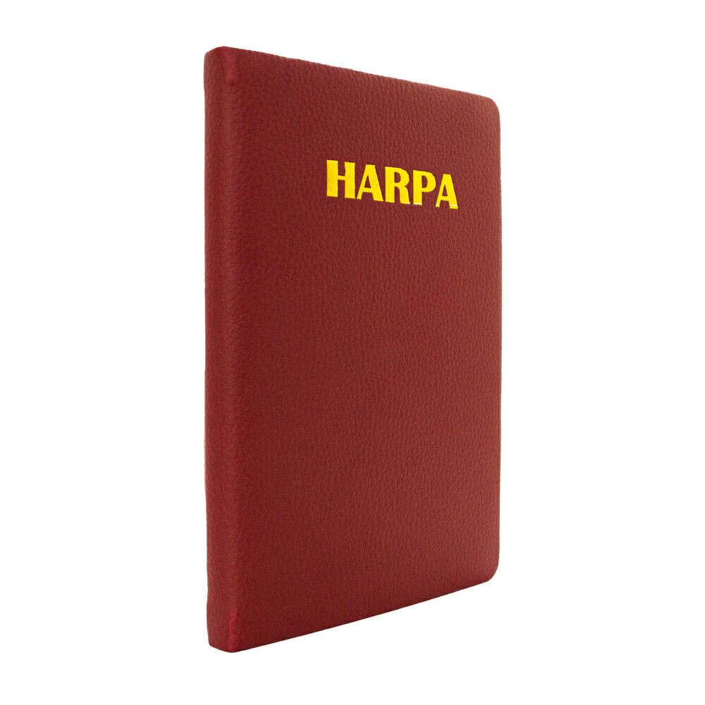 Livro Harpa Almofadada Capa Luxo Bordo Edifique De Diversos (português Do Brasil)