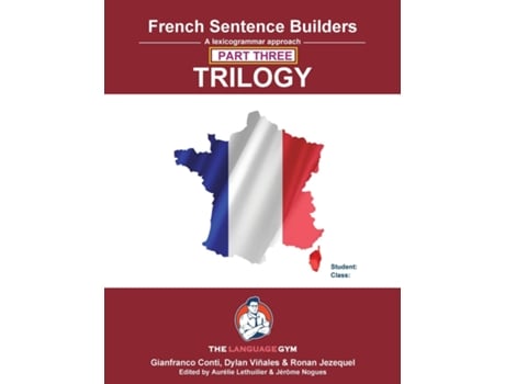 Livro French Sentence Builder TRILOGY - Part 3 de Dylan Viñales (Inglês)