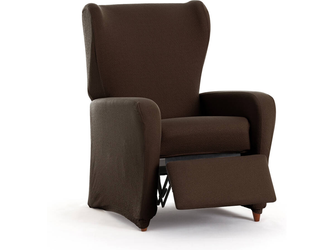 Capa de Poltrona Relax EYSA Premium Bronx Tecido Multielástico (75 x 90 x 100 cm - Poliéster - Marrón)