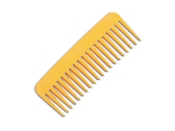 Pente De Dentes Largos, Antiestático, Sem Cabo, Para Massagem Suave E Espessa (laranja)