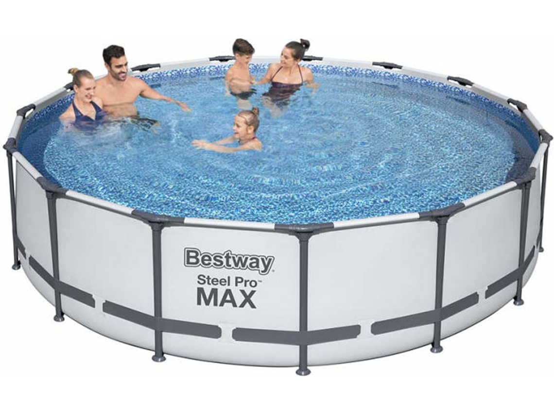 Piscina BESTWAY 56629 Rectangular Power Steel (282X196X84cm) | Worten.pt
