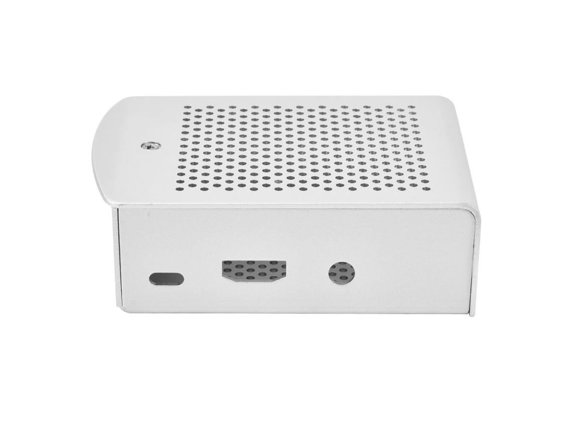 Laxiscreed Estojo Em Alumínio Para Raspberry Pi 3 Model B/b+ Com Proteção Elétrica E Dissipador De Calor