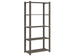 Storage Rack, Storage Racks Vidaxl Cinzeto Madeira De Pinho (80 X 38 X 170 Cm)