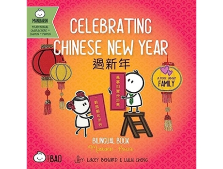 Livro Celebrating Chinese New Year De Lacey Benard E Lulu Cheng (inglês - Capa Dura)
