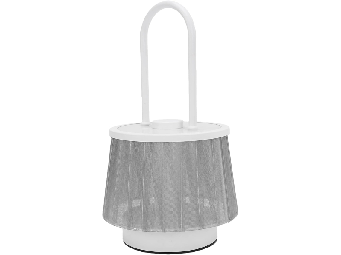 Luminária De Mesa Em Tecido, Luminária De Mesa Led Recarregável Com Controle Por Toque E Bateria 1200mah, Luz Suave E