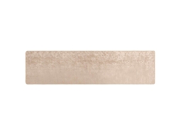 Conjunto 1 Tapete Runner Vidaxl Bege Poliéster (100 X 450 Cm)