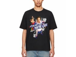 Rockinstone Talladega Nights Movie Aint First Black Adult T-shirt Size:l