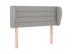 Headboard, Headboards Vidaxl Cinzeto Tecido (93 X 23 X 78/88 Cm)