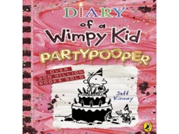 Livro Diary of a Wimpy Kid Partypooper de Jeff Kinney (Inglês)