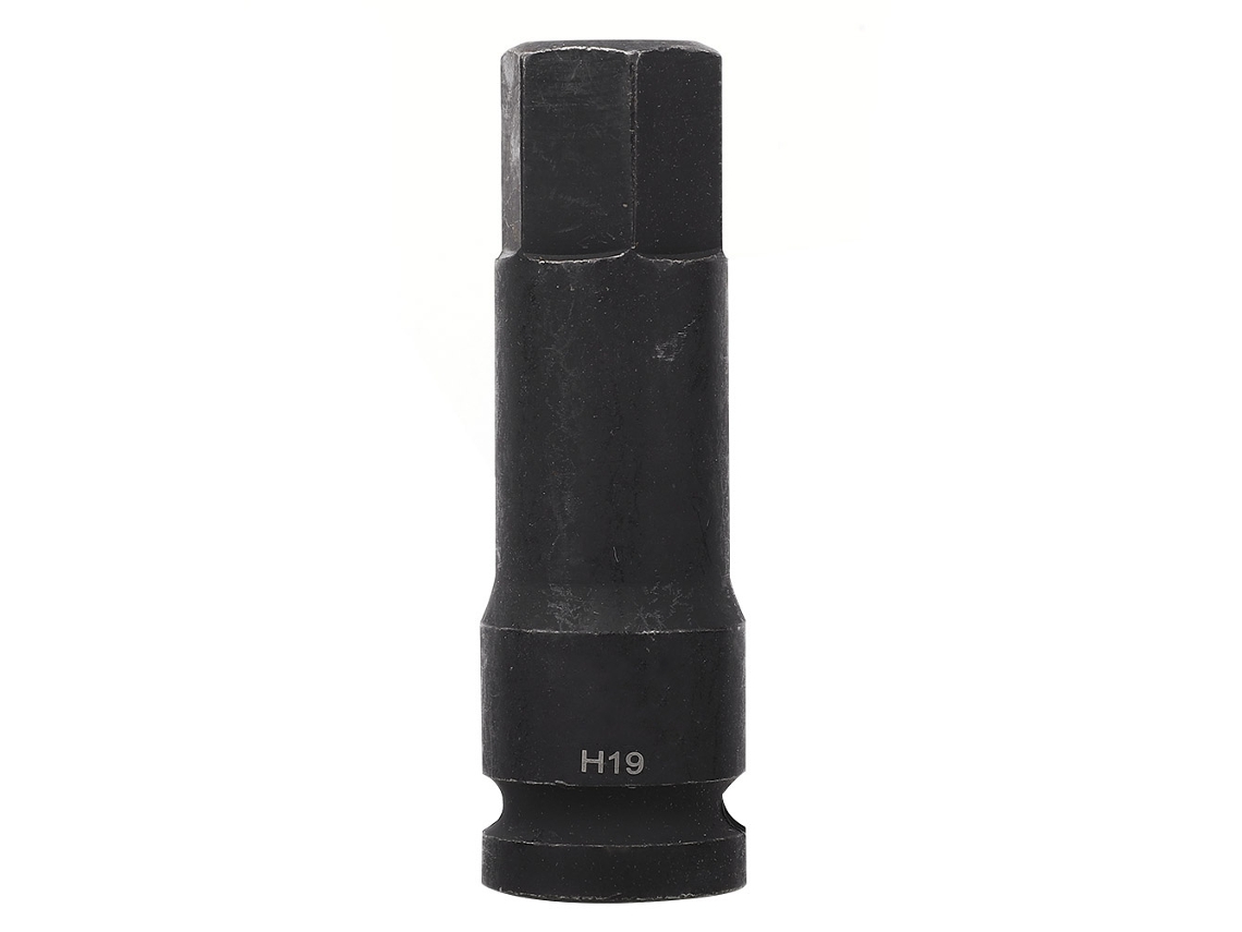 Adaptador De Chave De Impacto De Ar Com Espessura Aumentada E Broca Hexagonal 1/2 Polegada H19