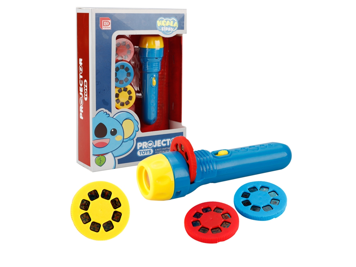 Primerox projetor de Histórias para Crianças com Transparências Brinquedo Educativo Seguro para Casa
