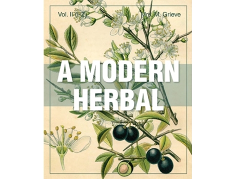 Livro Modern Herbal De Margaret Grieve (inglês - Capa Dura)