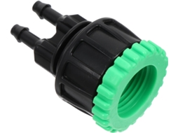 Conjunto De 10 Peças Conexões Plástico Preto Para Mangueira Jardim,
