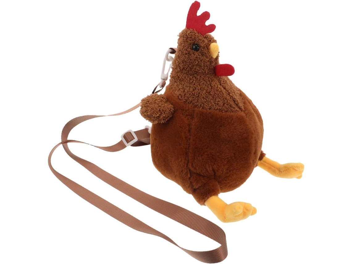 Bolsa De Ombro Hahn Chicken Doll, Porta-moedas Decorativo, Bolsa De Ombro De Desenho Animado.