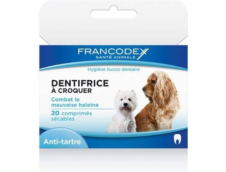 Pastilhas Mastigáveis para Cães  Dentifrice