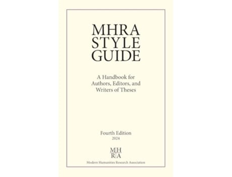 Livro MHRA Style Guide de Paver e Chloe (Inglês)