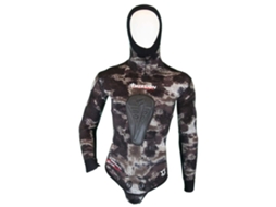 Colete Seriole Camo Strechy Yamamoto 5 Mm Preto Simersion