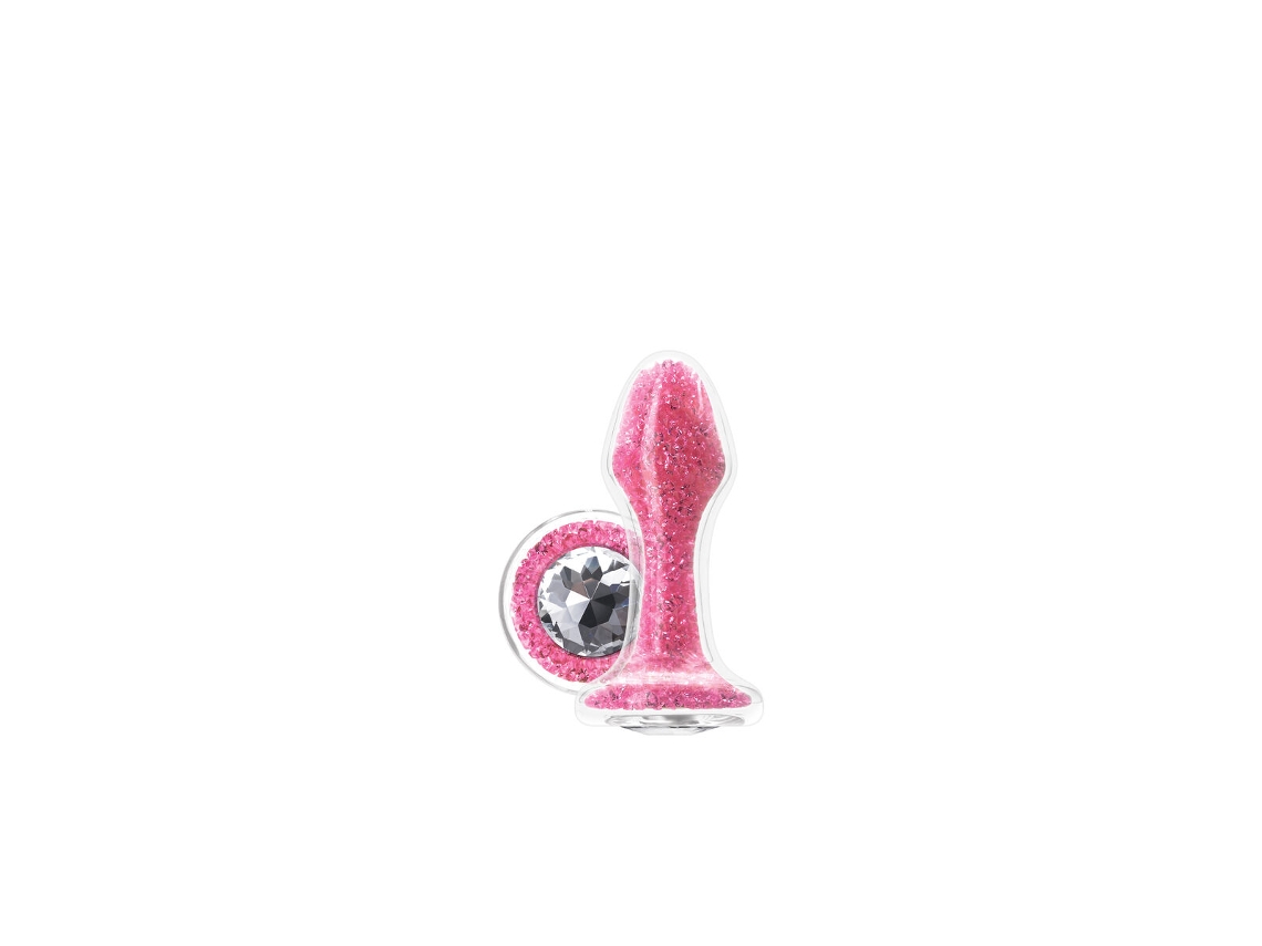 Plug Anal NS NOVELTIES Stardust (Cor de Rosa - Ø 3,5 cm)