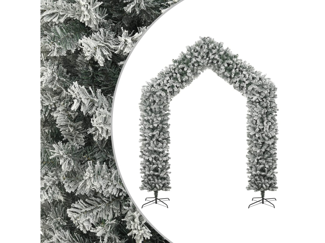Grinalda de natal VIDAXL Branco