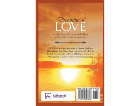 Livro Dreaming of Love de Gil Saenz (Inglês)