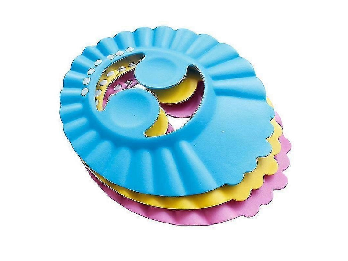 Touca De Banho Impermeável Infantil - Proteção Para A Cabeça E O Cabelo