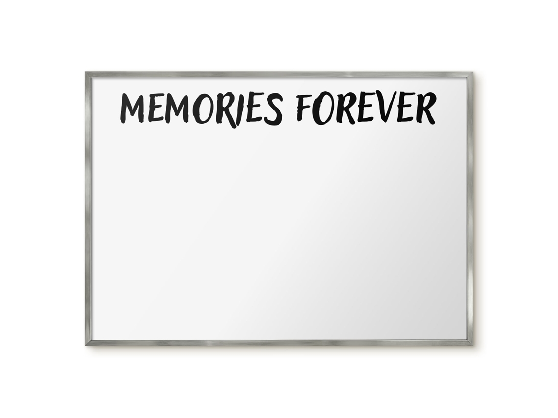 Magnetic Board Memories Forever For The Living Room Espelharte (100x70 Cm)