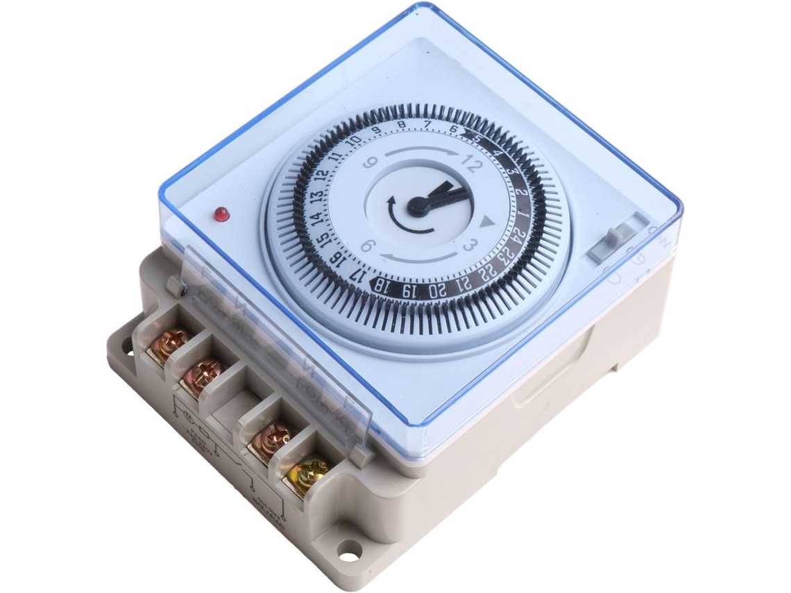 Programável Lâmpadas Com Configurações Diárias 110-240v Branco