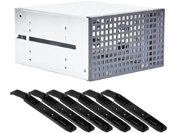 Rack para 3 Discos Rígidos com 2 Baias para Discos Rígidos e 3 Baias para Discos Rígidos de 5 Polegadas. SFUSHOS