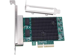 Placa de Rede Pcie Gigabit 2.5g com 4 Portas Rj45, Pci Express X4, Chip Rtl8125bg SFUSHOS