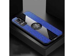 Capa De Celular Xinli Em Tpu Com Textura De Tecido Costurado E Suporte De Anel Para Xiaomi Civi.