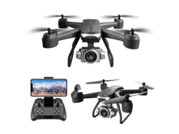 Drone V14 com Câmera Grande Angular 1080P Hd 1 Bateria Duração Da Bateria: 15 Min Preto