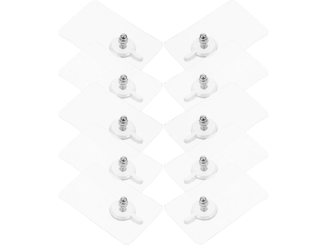 Conjunto De 18 Ganchos Autoadesivos Reutilizáveis Para Banheiro,