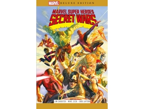 Livro Marvel Deluxe Edition Marvel Super Heroes - Secret Wars de Jim Shooter (Inglês)