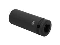 Laxiscreed Soquete De Impacto 1/2" Para 21/22/24mm Com Sistema De Encaixe Hexagonal De 6 Pontos