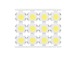 Chips Led Cob 5w 15 17v 450lm Branco Alumínio para Spotlights | S/MARCA