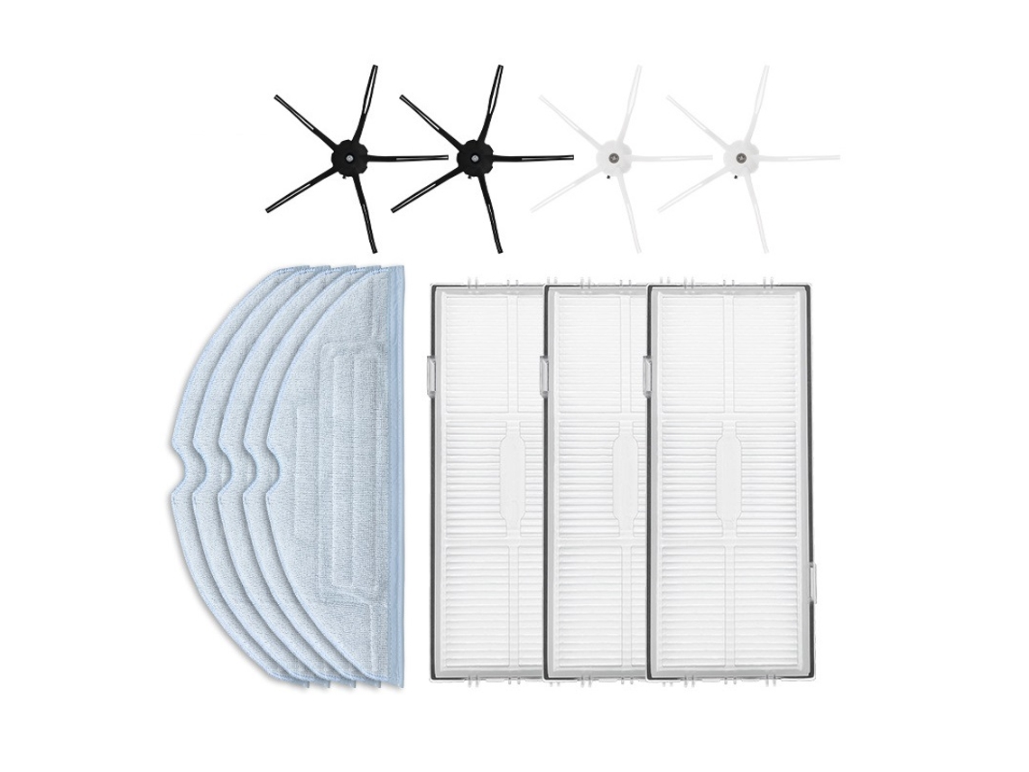 Acessório para Aspiradores XIAOMI 12Pack Hepa Filterping Panos S7 T7S T7Plus T7Splus