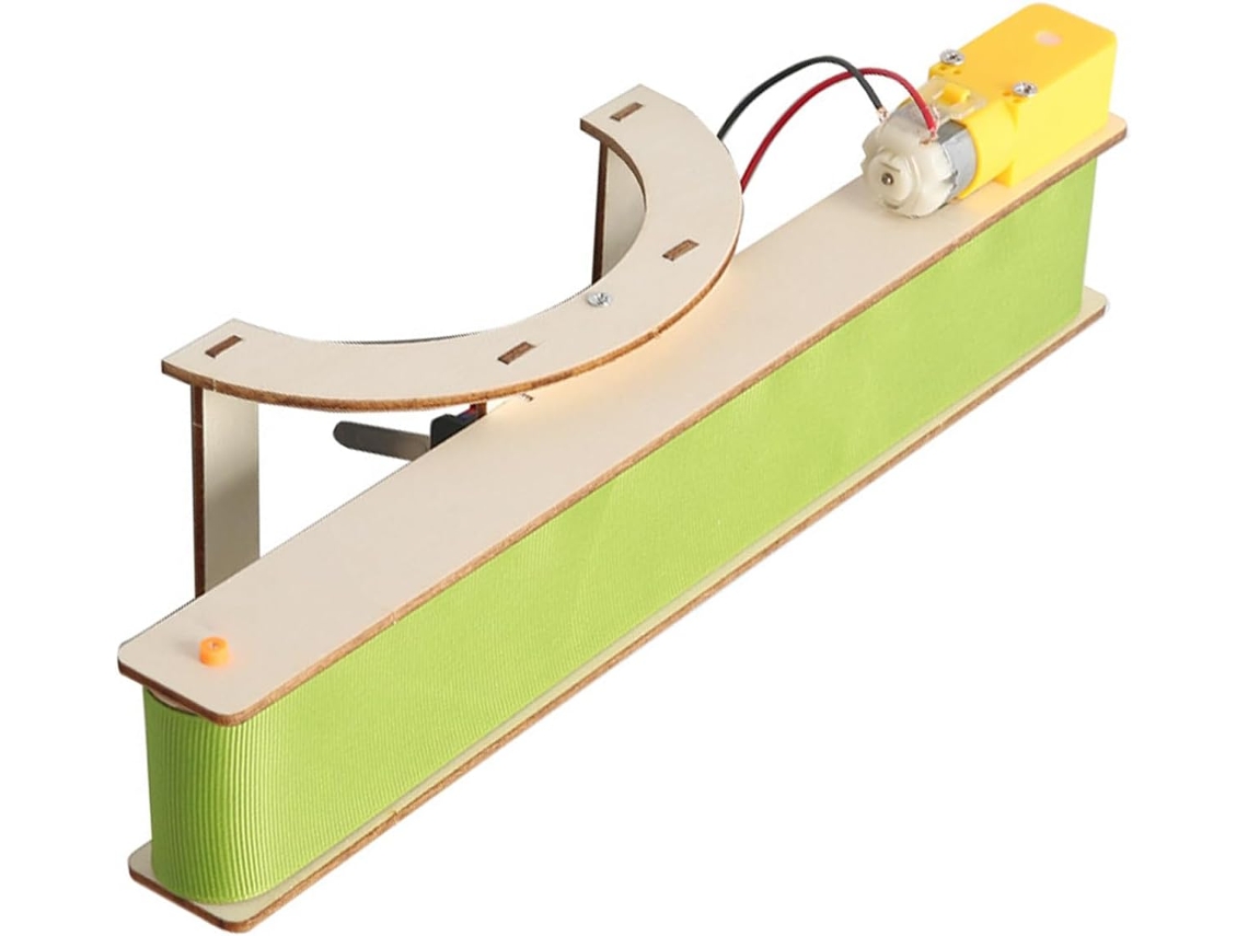 Pequena Esteira Transportadora Portátil Com Contador, Ideal Para Laboratórios De Ciências E Como Equipamento Didático