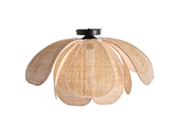 Candeeiro De Teto Chiredzi Rattan Natural