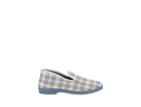 Pantufas em Tecido Eco Reciclado DOCTOR CUTILLAS (Têxtil -Azul-36)