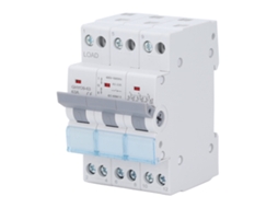Interruptor De Transferência De Doble Potência 3p 63a 400v Manual De Isolamento, Montagem Em Rail Din 35mm