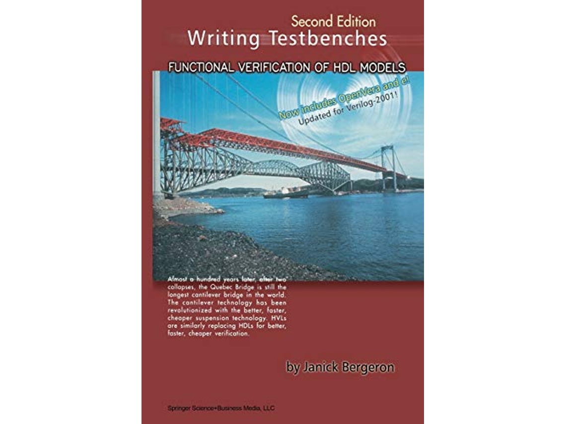 Livro Writing Testbenches Functional Verification of HDL Models de Janick Bergeron (Inglês)