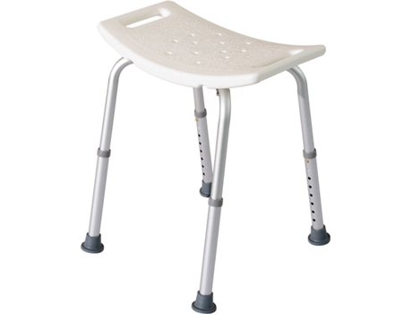 Cadeira para Banho HOMCOM Ajustável e Regulável