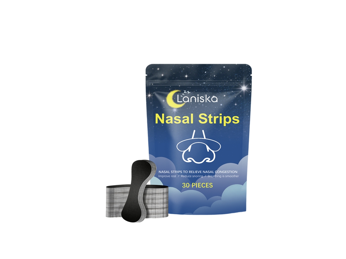 Fitas Nasais para Conforto e Respiração Eficiente no Sono Noturno LAXISCREED