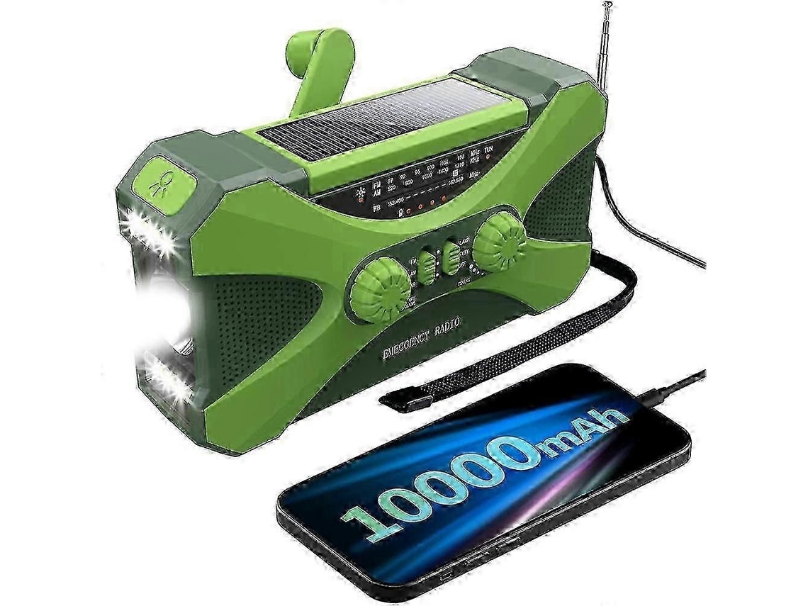 10000mah Rádio de Emergência, Manivela Solar GOKOCO