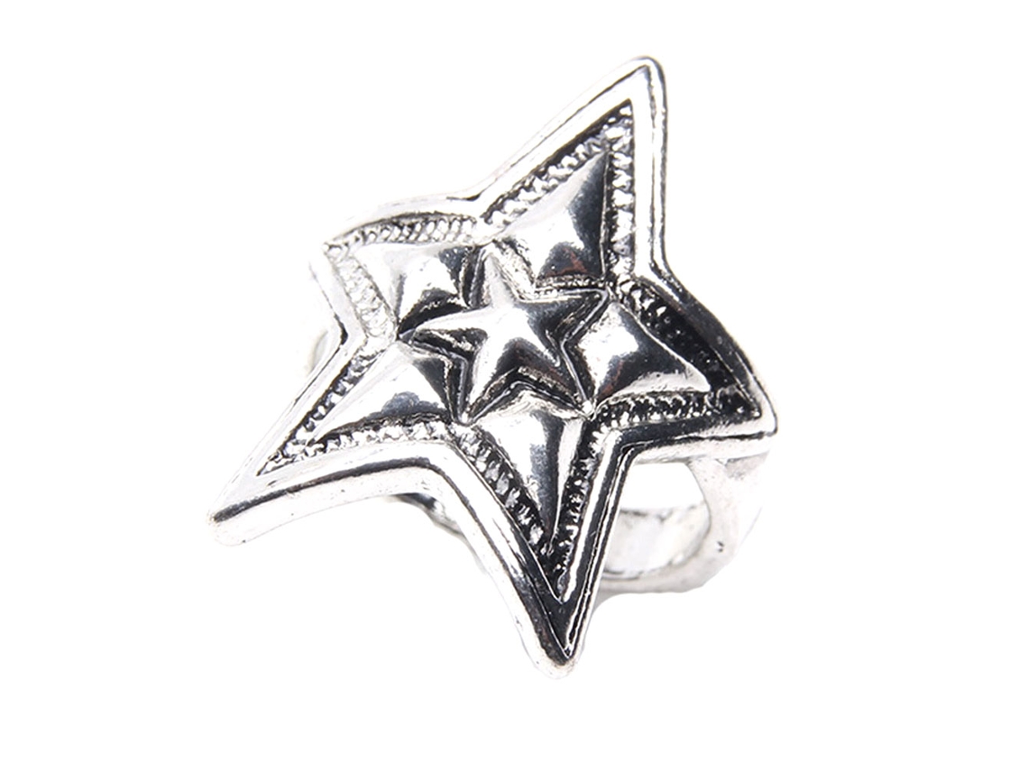 Anel Liga Estrela Simples Versátil Moda Feminina 2025